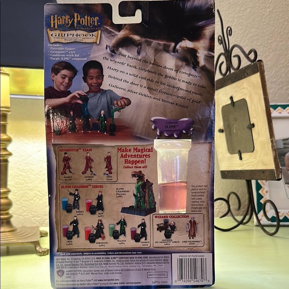 Warner Bros. Harry Potter Griphook Action Figure - Black and Purple - Picture 5 of 6